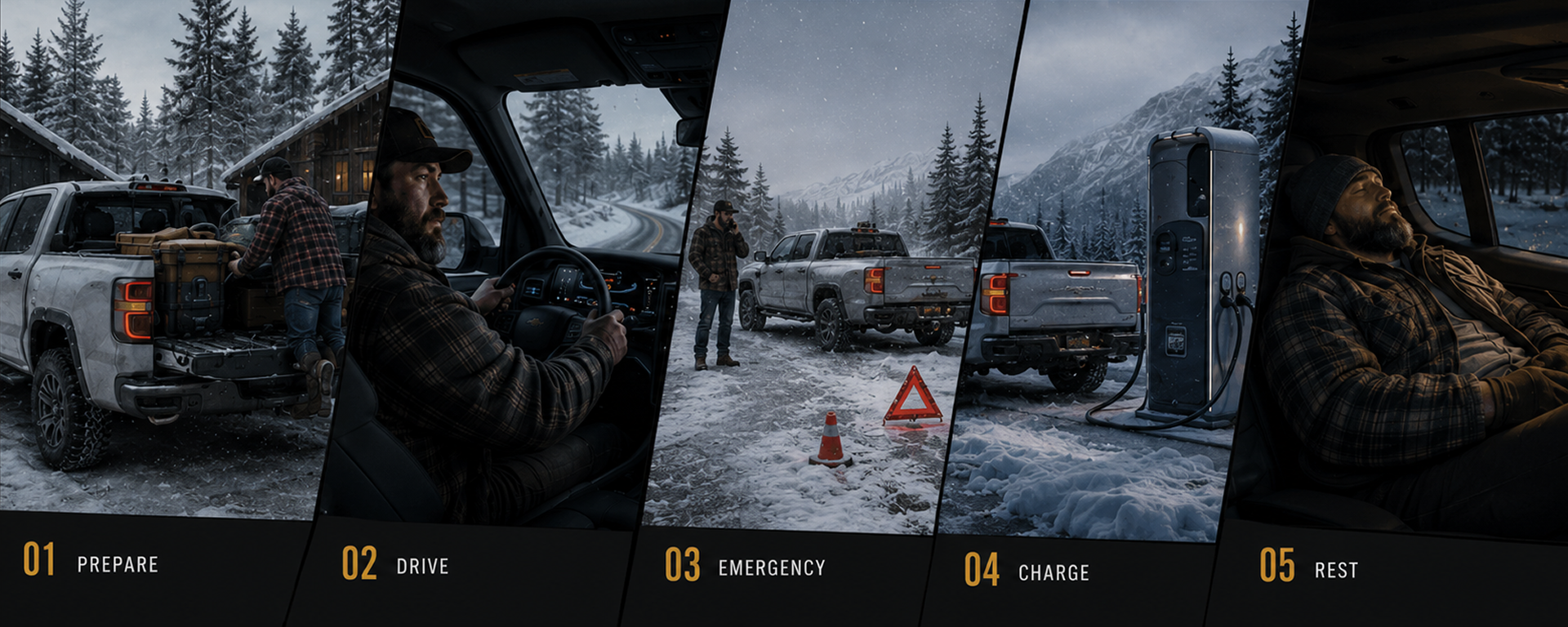 Silverado EV journey map
